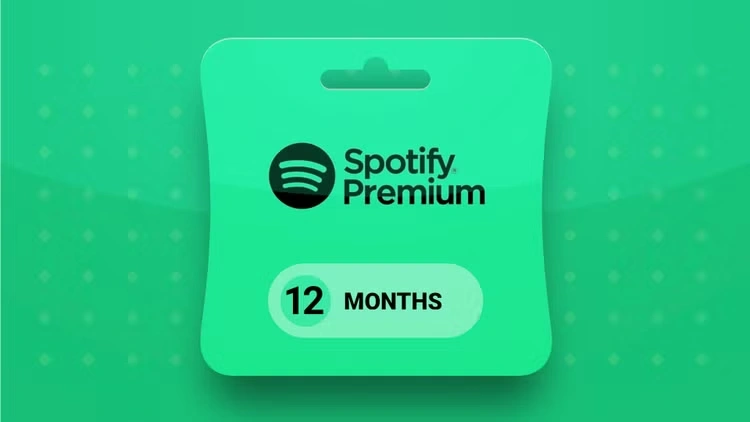 Spotify 12-month Premium Account