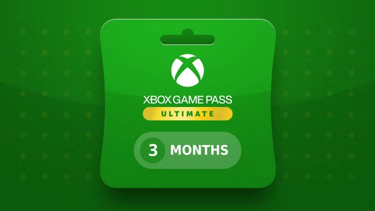 Xbox Game Pass Ultimate - 3 Month Subscription Card EU