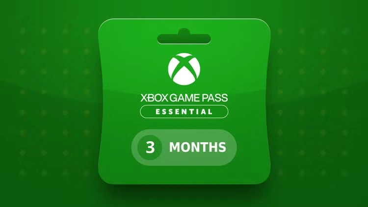 XBOX Game Pass Essential - 3 Month Subscription Card EU
